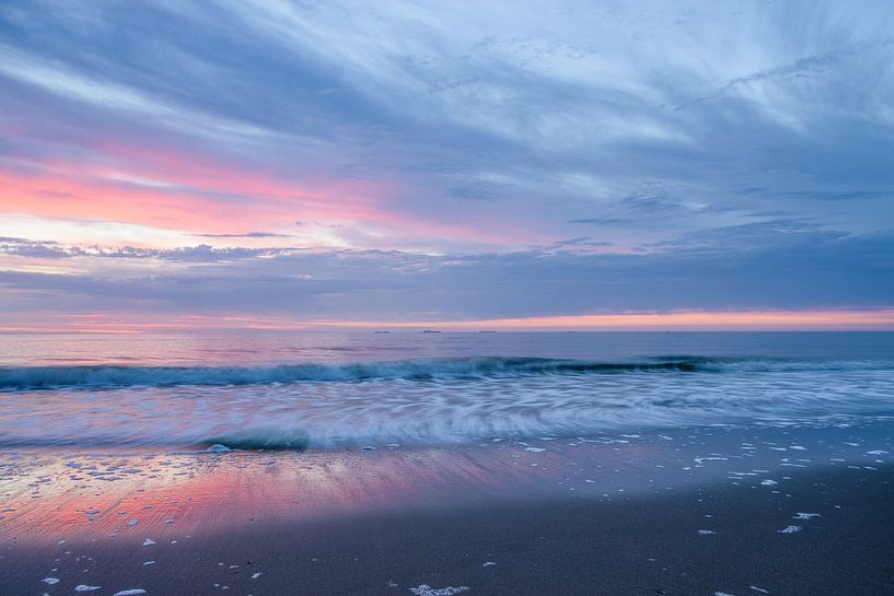 Coucher de soleil coloré par Yvonne van Leeuwen