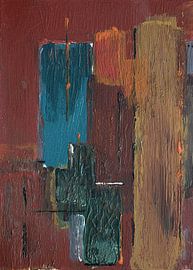 Manhattan sunset by Kjeld Olsen