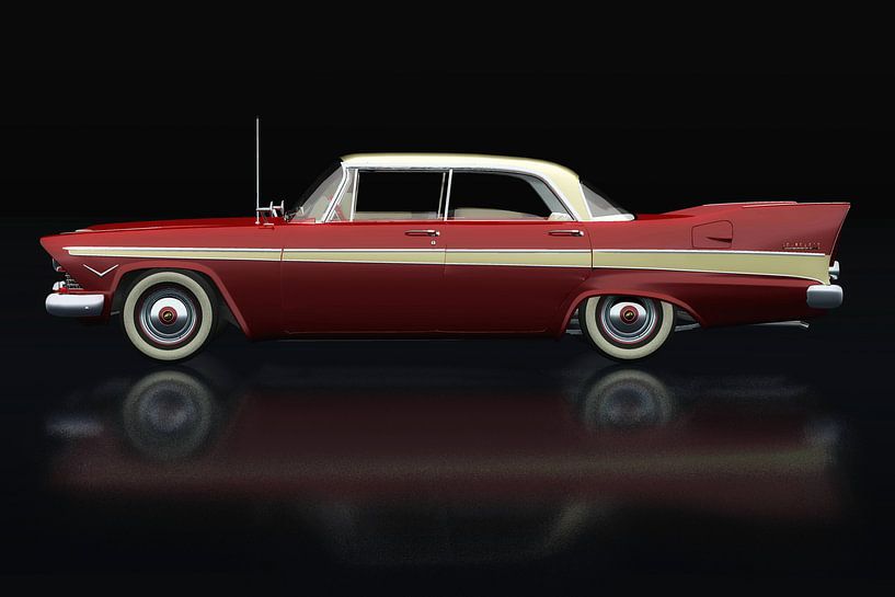 Plymouth Belvedere Sport Zijaanzicht van Jan Keteleer