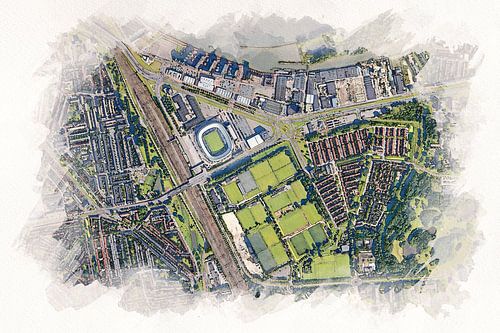 De Kuip from the air
