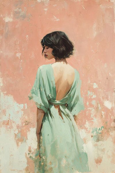 Lady in Sage Green no.5 par Studio BB