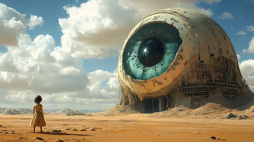 Surrealisme, landschap Dali inspiratie