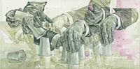 Illusion Malerei von Jos Hoppenbrouwers Kunst Miniaturansicht