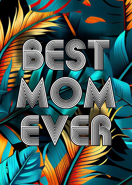 Beste Mutter aller Zeiten Müttertag von JBJart Justyna Jaszke