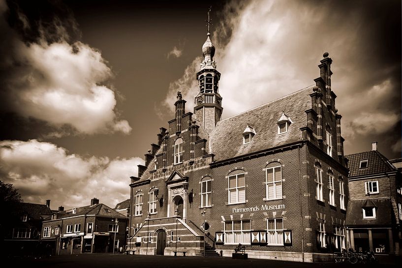 Oude stadhuis van Purmerend van Jan van der Knaap
