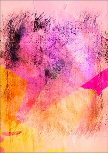 Warme Wabi Sabi Abstraktion