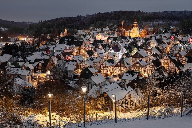 Die Fachwerkhäuser von Freudenberg im Siegerland von Roland Brack