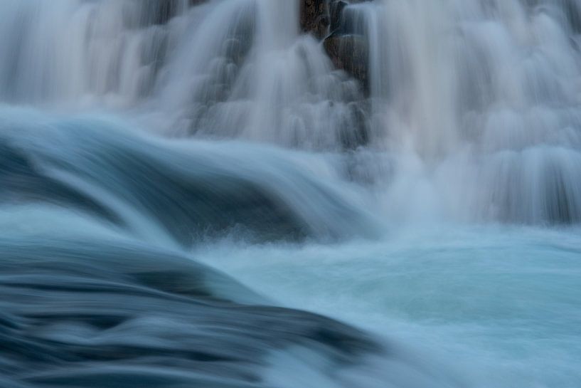 Detail of the Gullfoss in southern Iceland by Gerry van Roosmalen