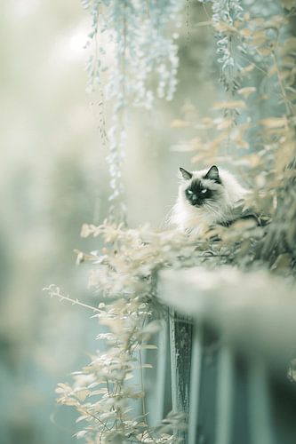 Dreamy Blue Eyes | A Siamese Cat
