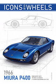 Miura P400 by Ted Decker