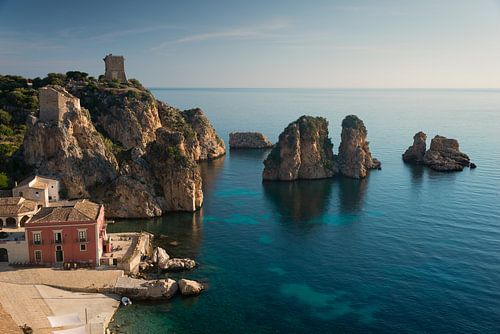 Faraglioni roches et Tonnara à Scopello sur iPics Photography