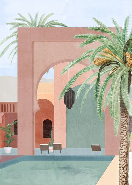 Moroccan Pool by ThingDesign 