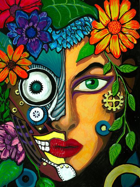 Floralis Mechanica by Patricia Piotrak