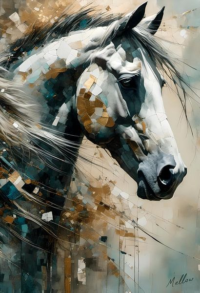 Soulful Stallion by Mellow Art