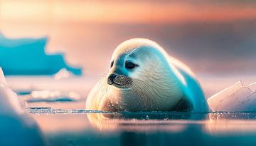 Seal for an ice cream by Mustafa Kurnaz