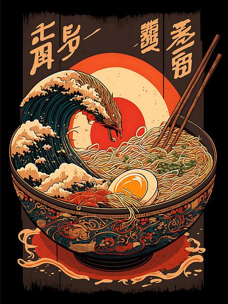 Japanese ramen by Artwork Shop