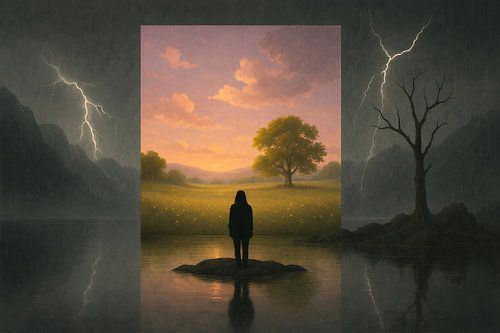 Hope Beyond the Rain by Artsy Inventor