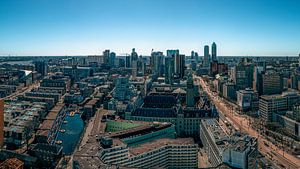 Panorama über Rotterdam