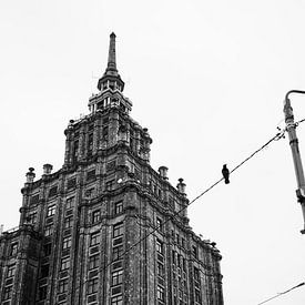 Sowjetische Architektur & ein Vogel von Niels Eric Fotografie