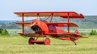 Replica van een Fokker DR.1 driedekker. van Jaap van den Berg thumbnail