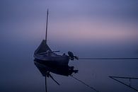 Boot im Nebel von Tonny Verhulst Miniaturansicht