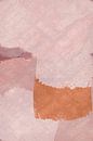 Japandi autumn abstraction in rose orange by FRESH Fine Art thumbnail