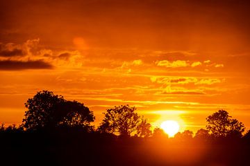 Sonnenuntergang auf der Sonneninsel Fehmarn von Stephan Zaun