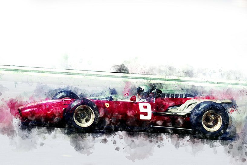 Lorenzo Bandini, Ferrari 1966 van Theodor Decker