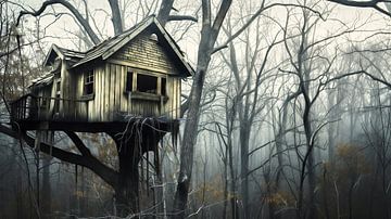 Enchanting tree house by Frank Heinz