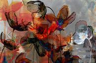 flowerpower, klaprozen van Kirsti's Kunst thumbnail