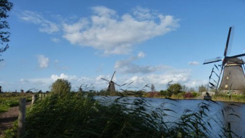 WIndmolens van Kinderdijk