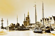 Hoorn Haven Noord-Holland Nederland Goud van Hendrik-Jan Kornelis thumbnail