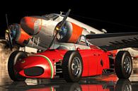 Ferrari 156 Shark Nose - Une belle Ferrari qui était souvent utilisée sur les circuits de course par Jan Keteleer Aperçu