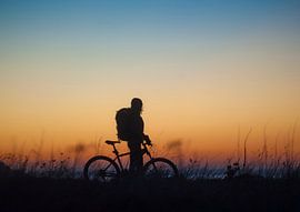 Fahrrad auf See von Ruben Dario
