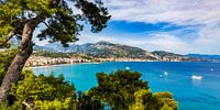 Menton on the Côte d'Azur in France by Werner Dieterich thumbnail