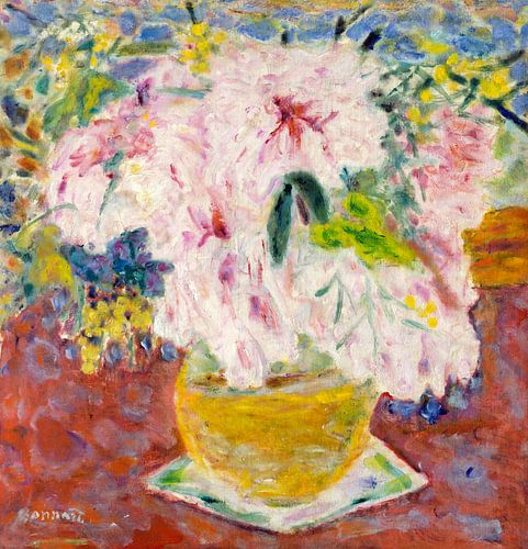 Pierre Bonnard – Rosa Blumenstrauß (1930)