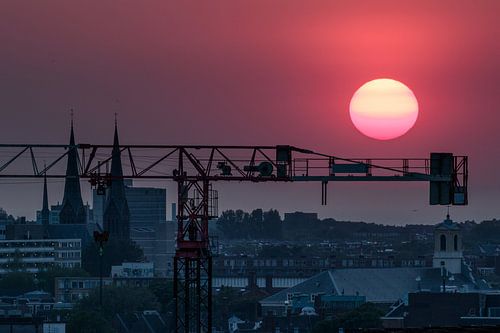 City Sunset Den Haag