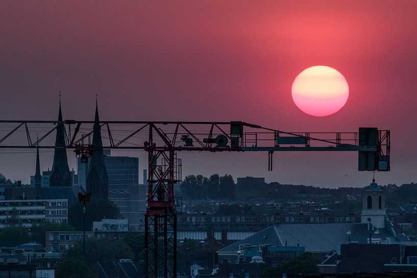 City Sunset Den Haag by Meliza  Lopez