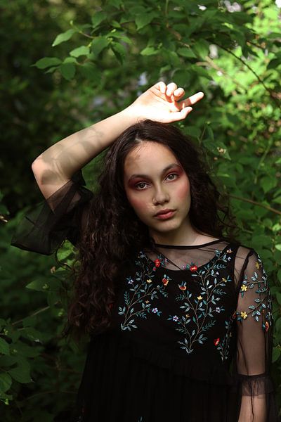 Girl Among the Green by Iris Kelly Kuntkes