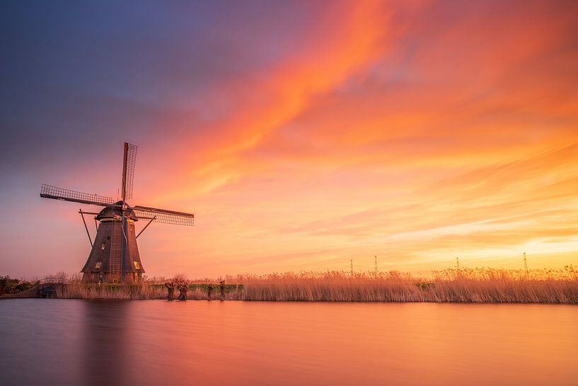 Patrimoine mondial Kinderdijk par Lisa Antoinette Photography