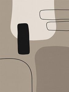 Minimal Abstract Shapes & Lines - No. 2
