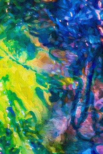 Een lichte lente, omringd door een donkere herfst.