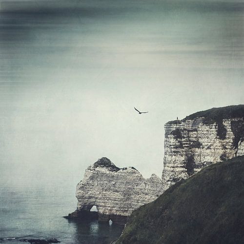 Alabasterküste Kreidefelsen Etretat - Normandie von Dirk Wüstenhagen