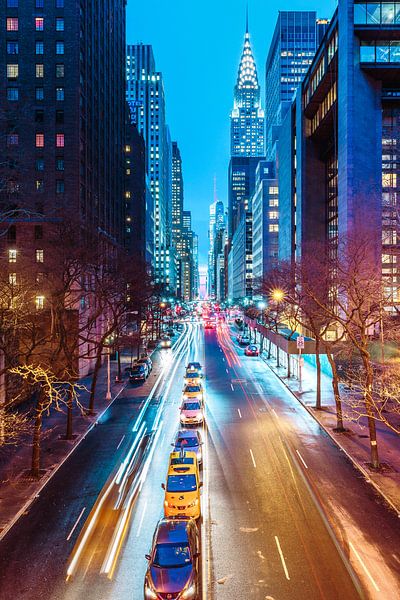 42e rue et Chrysler Building, New York par Sascha Kilmer