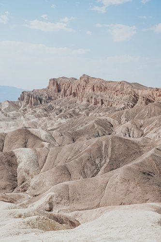 Bergtoppen in Death Valley