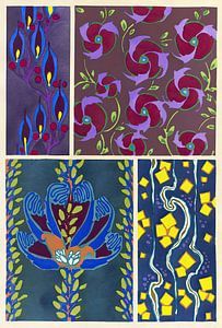Émile-Allain Séguy - Floréal; neue Designs & Farben