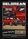 DeLorean DMC-12 Time Machine Car by Adam Khabibi thumbnail