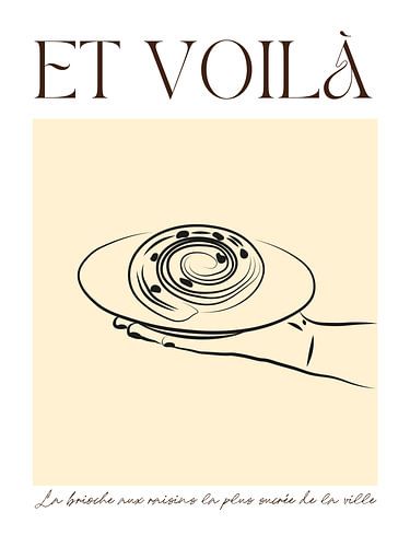Et voilá - la brioche