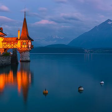 Oberhofen Castle, Switzerland by Henk Meijer Photography