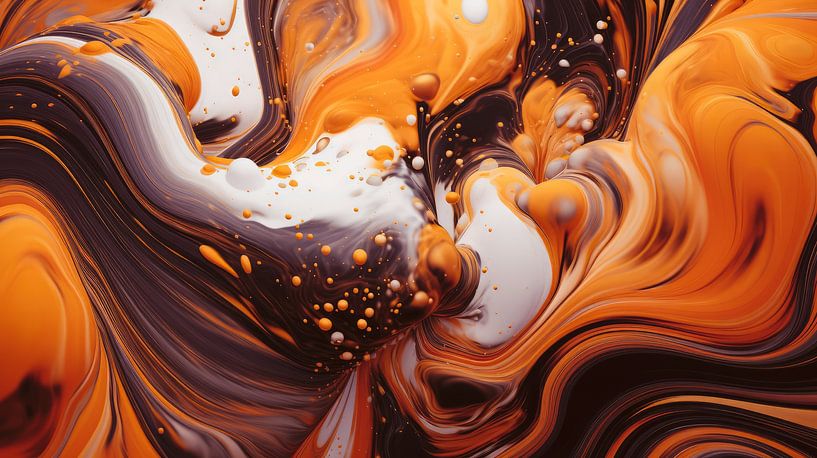 Dynamisch abstract van Virgil Quinn - Decorative Arts